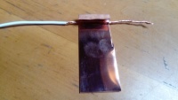 2nd OneCup OneLife - Connecting the Copper plate with connection wire 1.jpg